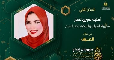 شباب كفر الشيخ يحققون الصدارة في الفنون الشعبية والنحت والدوري الثقافي بمسابقة