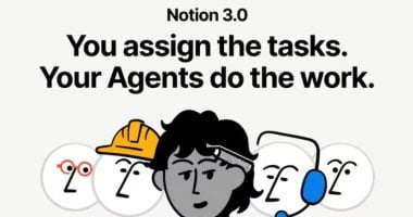 تطلق Notion عميل ذكاء اصطناعي جديد قادر على تنفيذ كل ما يستطيع الإنسان القيام به.
